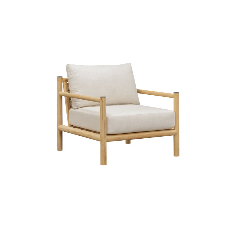 Vin Lounge Chair, Ivory
