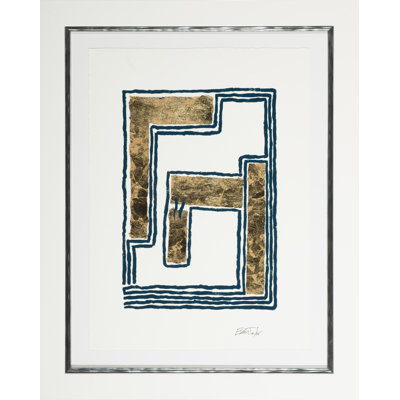 Dreaming Navy 3 Print by Evan Taylor