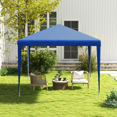 Arvell 2.7m x 2.7m Metal Party Tent