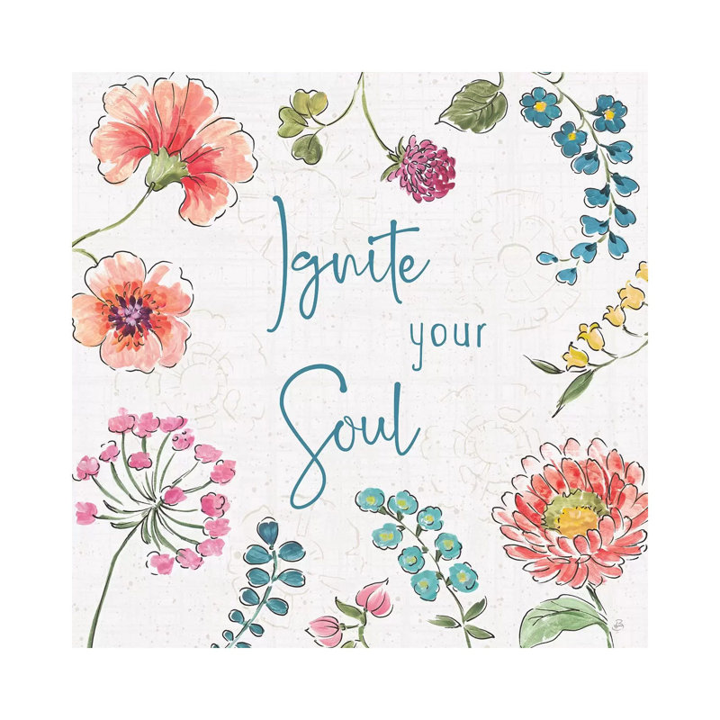 Gypsy Meadow IV by Daphne Brissonnet - Wrapped Canvas Print, 93.98cm H x 93.98cm W x 3.81cm D