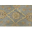 Tapis bleu nouvel âge en laine 6 pi 2 po x 6 pi 1 po Morihiro