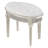 Solid + Manufactured Wood Accent Stool