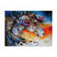 'Appaloosa Indian War Horse' Acrylic Painting Print on Wrapped Canvas-29762348