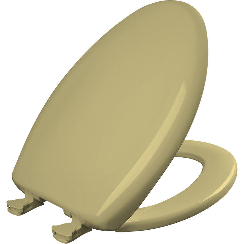 Elongated Toilet Seat and Lid, Harvest Gold