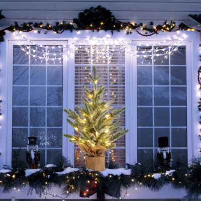 2' H Lighted Artificial Christmas Tree