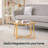 Patrelle Glass Top Single Coffee Table-542020540-542020543
