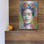 «Frida with Side Glance» par St. Hilaire Elizabeth, art mural en métal, 24 po x 36 po-2094879954
