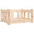 Evandra Orthopedic Solid Pinewood (untreated) Pet Bed