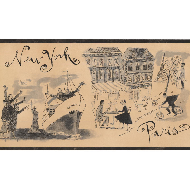Gotcher Wallpaper Border, 15 ' L x 7" W