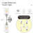 Espird 2-Light Bathroom Vanity Light Fixture With Clear Glass Shades, Wall Sconce For Over Mirror, Farmhouse Modern Design, Vertical Or Horizontal Mounting, E26 Base-96186198