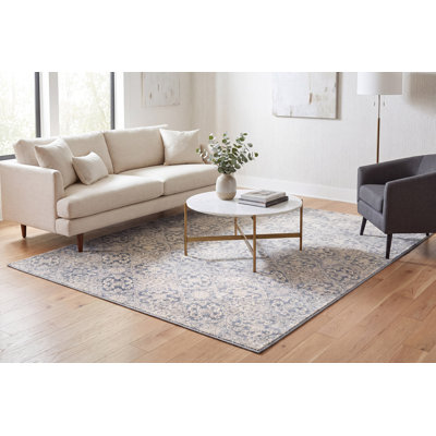 Tapis oriental bleu clair Attell Attell