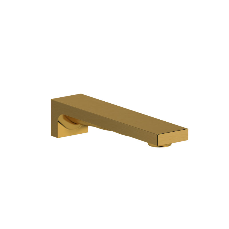Reflet™ Wall Mounted Tub Spout, Brushed Gold