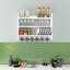 Carmeletta 3 Piece Accent Shelf with Hooks-446076662