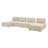 Corduroy U-Shaped Sectional Symmetrical-1016000899-1049406463