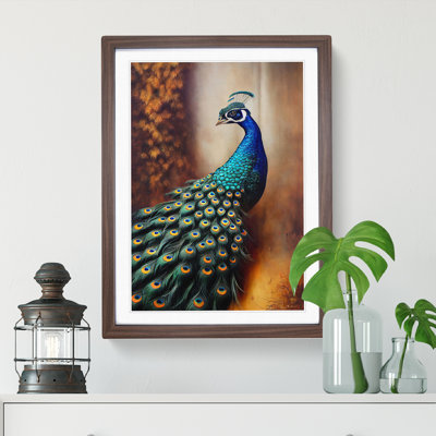 Peacock View No.1 - Wall Art