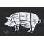 « porc formation », reproduction d’art sur bois blanc-20837042