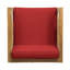 Fauteuil d'extérieur avec coussins Damico-1824225542
