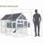 Fleetwood 40.2 Square Feet Chicken Coop with Chicken Run For Up To 10 Chickens