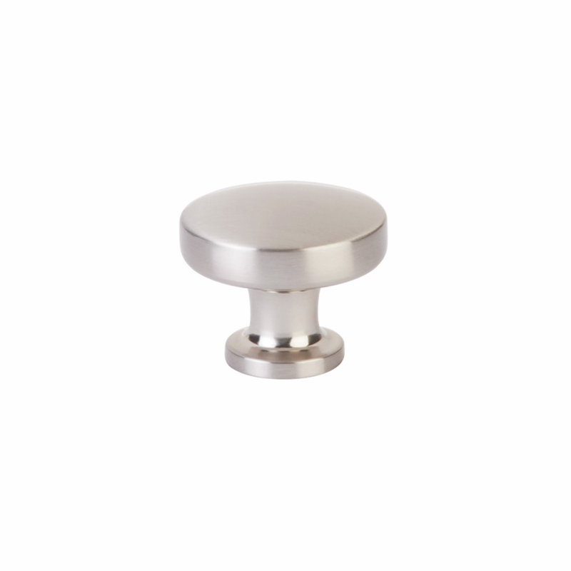 Paxton Round Knob, Satin Nickel