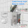 10-inch Dual Function Complete Shower System with Rough in-Valve