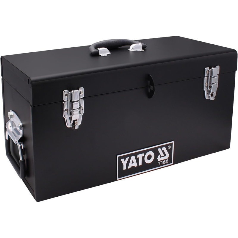 Metal Toolbox 0886 - Black