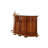 68.9"Retro Delicacy Solid Wood Bar Table With a Marble Top