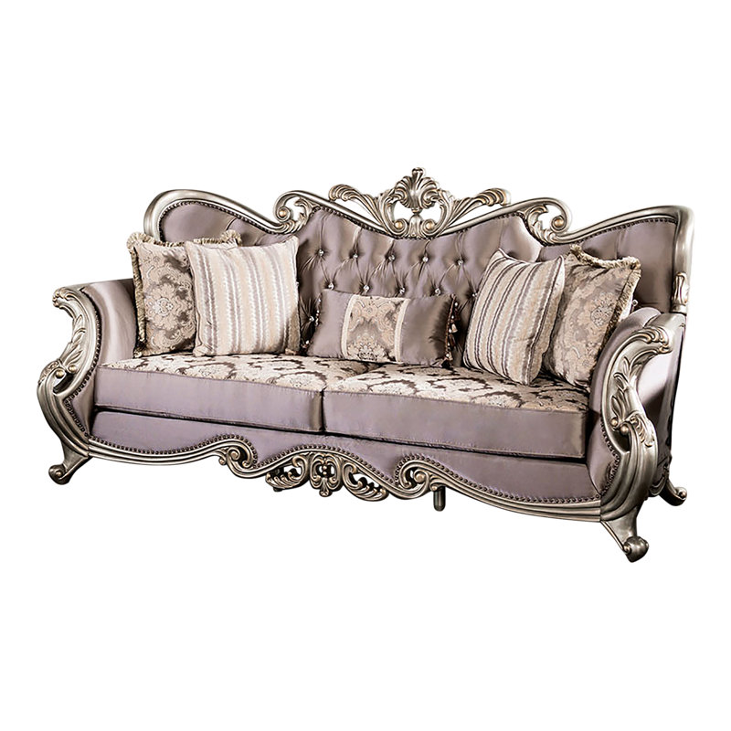 Canapé Dyllon, Mauve, Doré