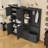 Hall Cabinet with Shelves and 4 Hooks-705003569