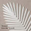 Mckayla White Glass Picture Frame - Frames Included: 5