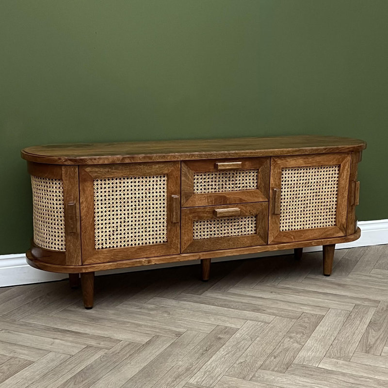 Alvine Unfinished TV Stand for TVs up to 65"