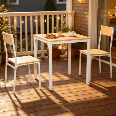 3-Piece Dining Table and Chair Set