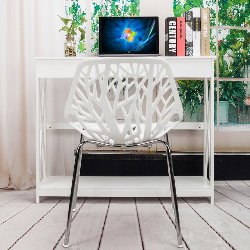 Chaise de salle à manger Jaquar Nest, Blanc
