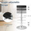 Miek Swivel Upholstered Adjustable Height Counter Stool with Metal Frame-1318574200