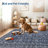 Washable Rug Vintage Rug with Non Slip TPR Backing, Traditional Oriental Carpet, Low Pile Thin Foldable Floor Covering, Soft Non Shedding Printed Mat for Living Room Bedroom Nursery-1048335103-1042067327