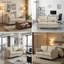 152cm 2 Seater Mordern Upholstered Loveseat Sofa-1237553842