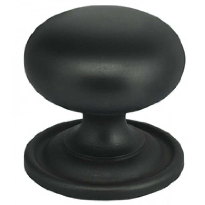 Classic & Modern Mushroom Knob, Polished Brass, 1.19" H x 1.19" W x 1.16" D