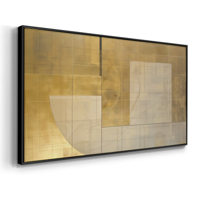 Abstract Series-CLVI- Framed Gallery Wrapped Canvas -Ready to Hang