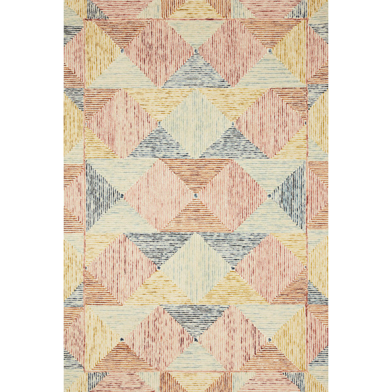Morecambe Wool Geometric Rug