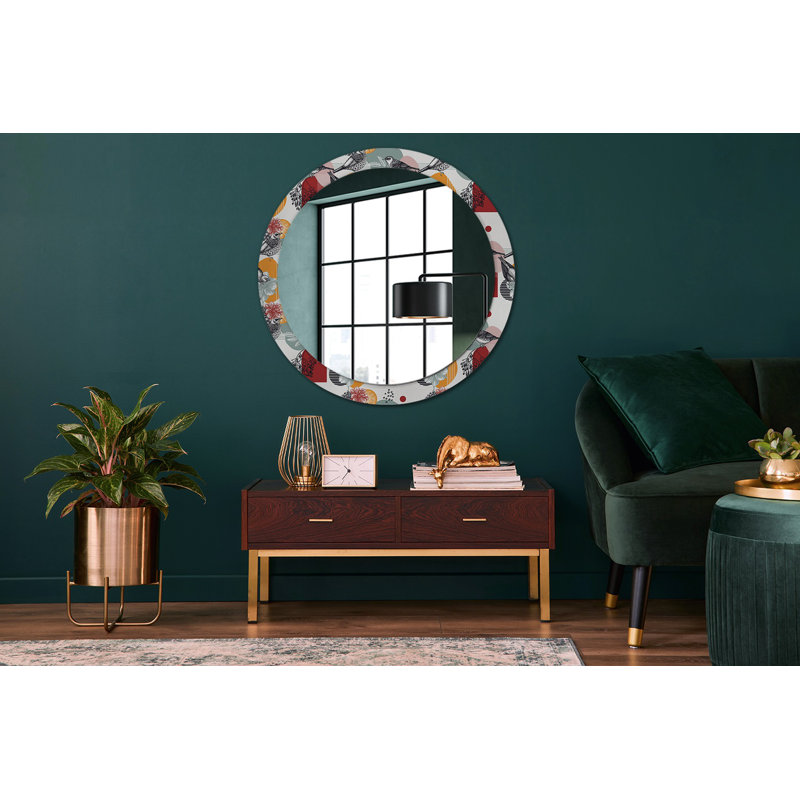 Huldar Glass Flat Wall Mirror