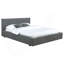 Lit plateforme tapissier Weselyn