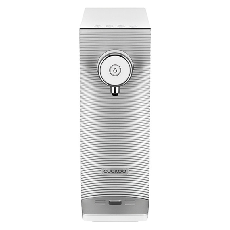 Système de filtration de comptoir à purificateur d'eau à filtration directe Nano + CUCKoo CP-MN031BW, Argent argent