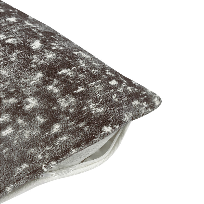 Housse de coussin Sky Velvets, Gris