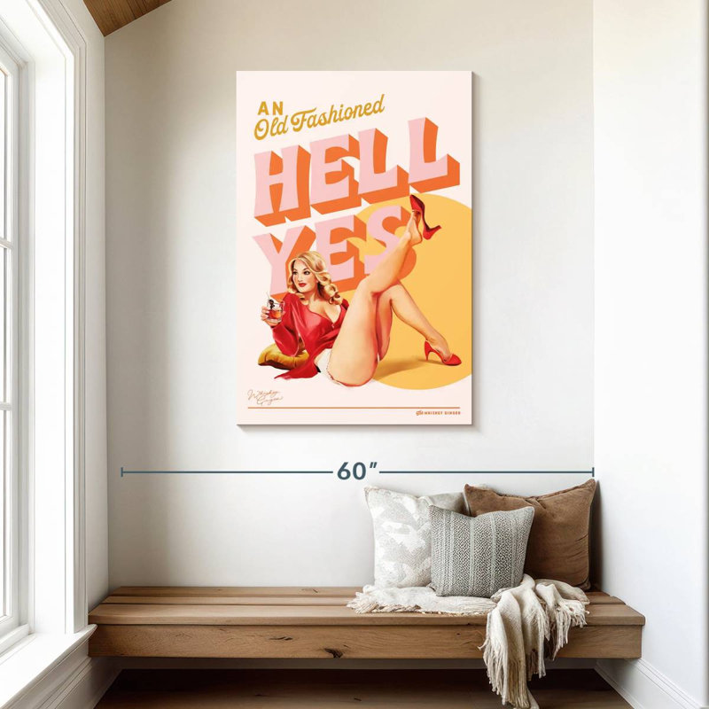 Enfer à l'ancienne Oui, H 45 po x l 30 po