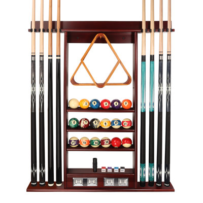 Support mural 8 queues de billard GSE Deluxe