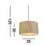 Melillo 1 - Light Natural Pendant