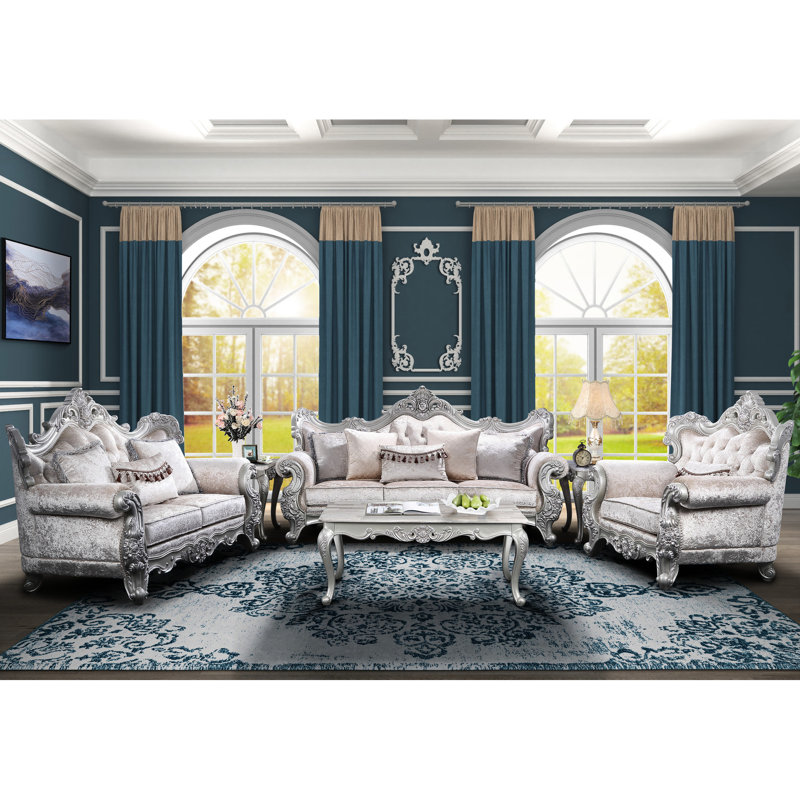 Cozy champagne brossé argent - Transformez votre salon en sièges confortables