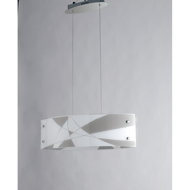 Grajeda 1 - Light White LED Unique/Statement Pendant