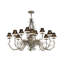 Lustre classique 12 lumières unique Krall