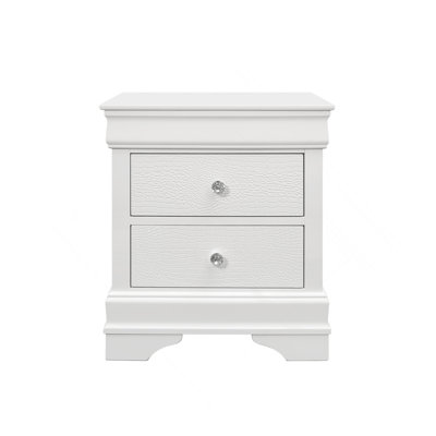 SHAKER CROCODILE METALLIC NIGHTSTAND