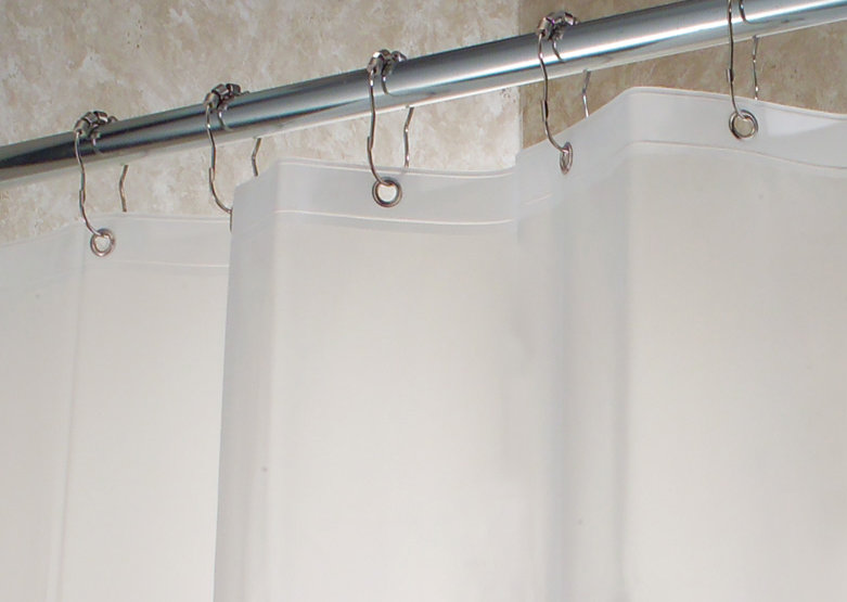 EVA Shower Curtain with Liner Included